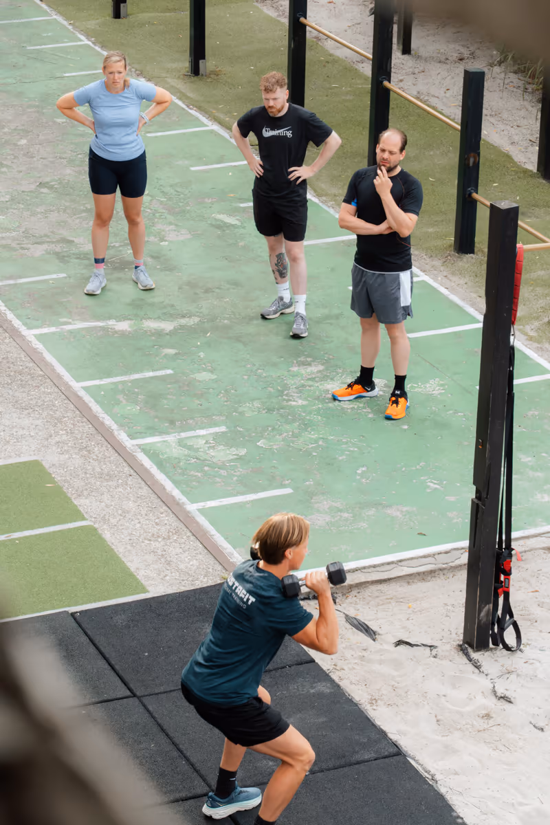 Small group training in Groningen bij Gustafit