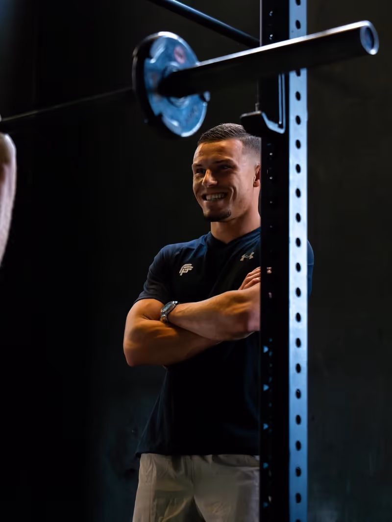 Een Gustafit-coach in de gym in Groningen