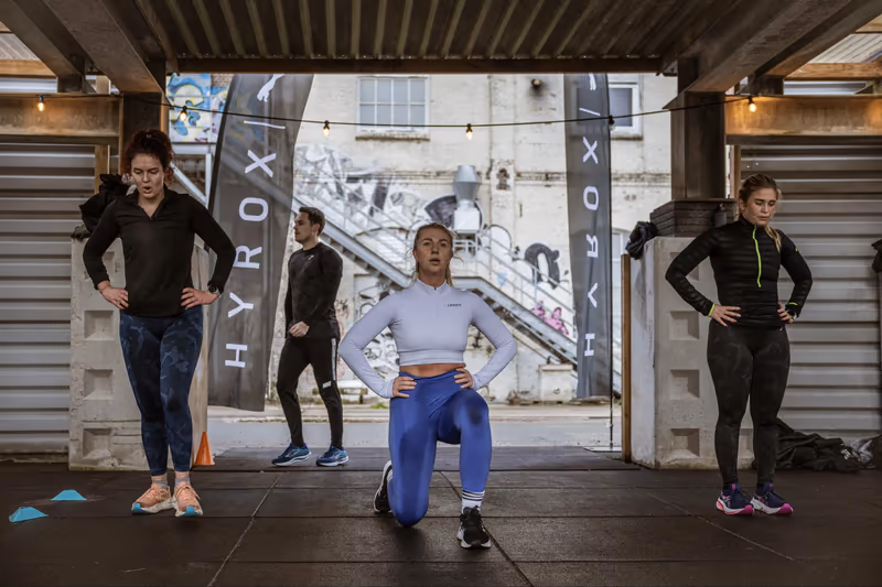 Buiten trainen op het Suikerterrein in Groningen